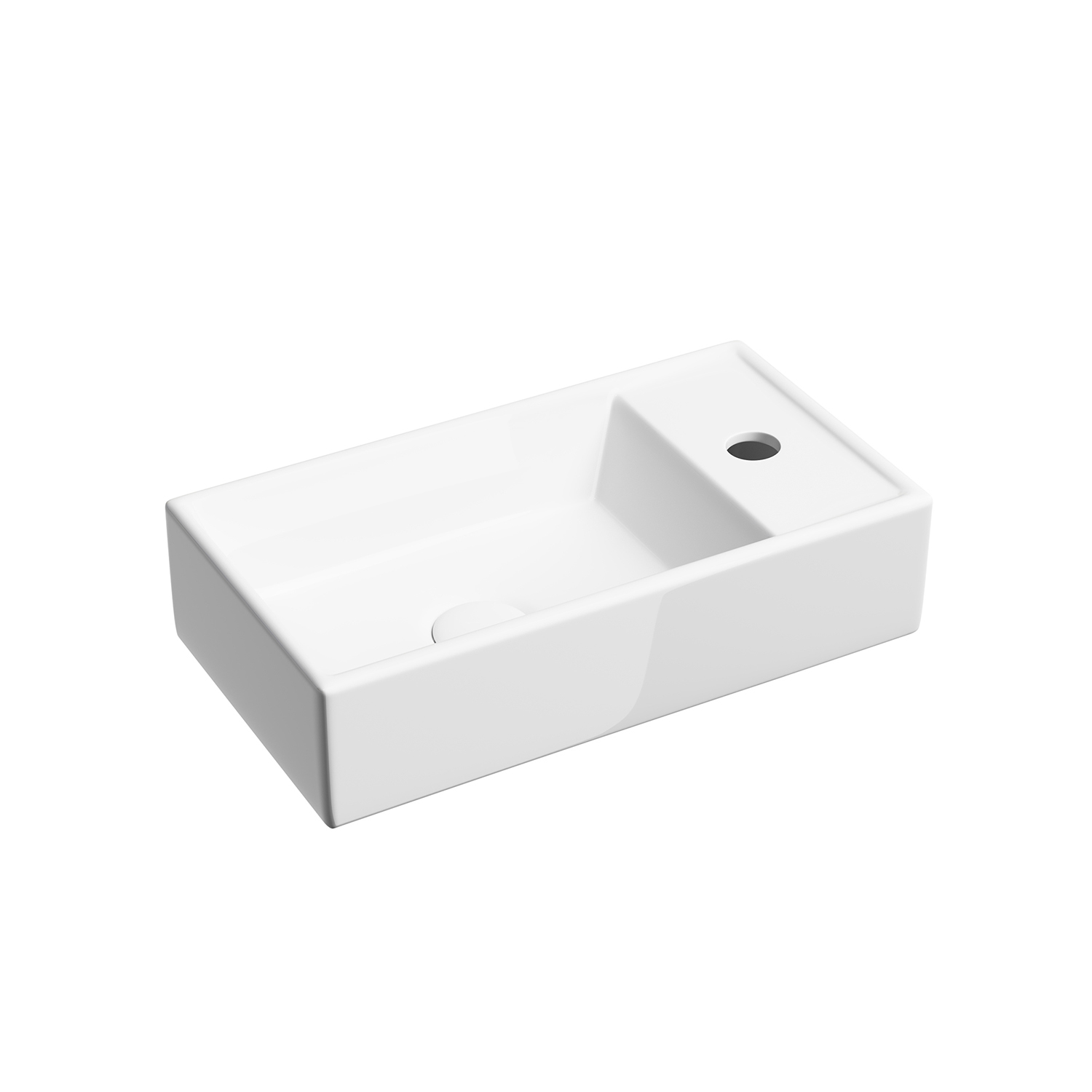 

Раковина Ceramicanova Element CN6051L R 40,7 см, Белый, CN6051L