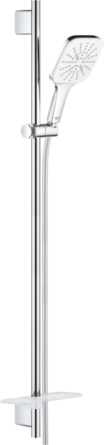 

Душевой гарнитур Grohe Rainshower SmartActive 26586LS0 белая луна, Белый / хром