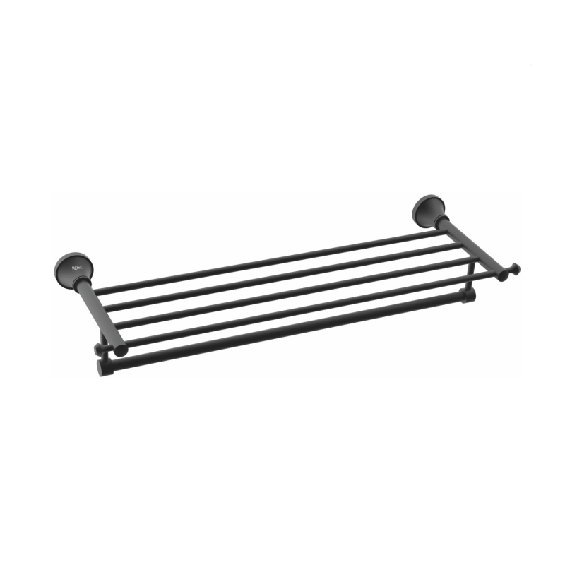 

Полотенцедержатель Rose RG1908H черный, RG1908H