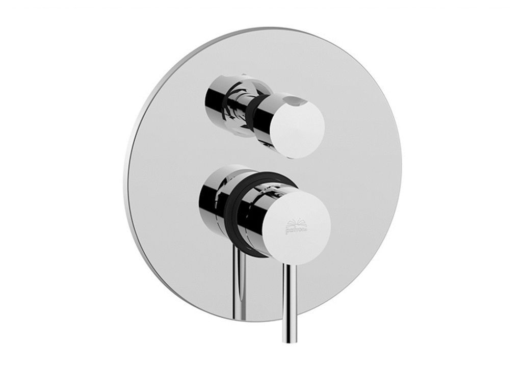 

Смеситель Paffoni Light LIG019CR для душа, с внутренней частью, хром, Light LIG019CR