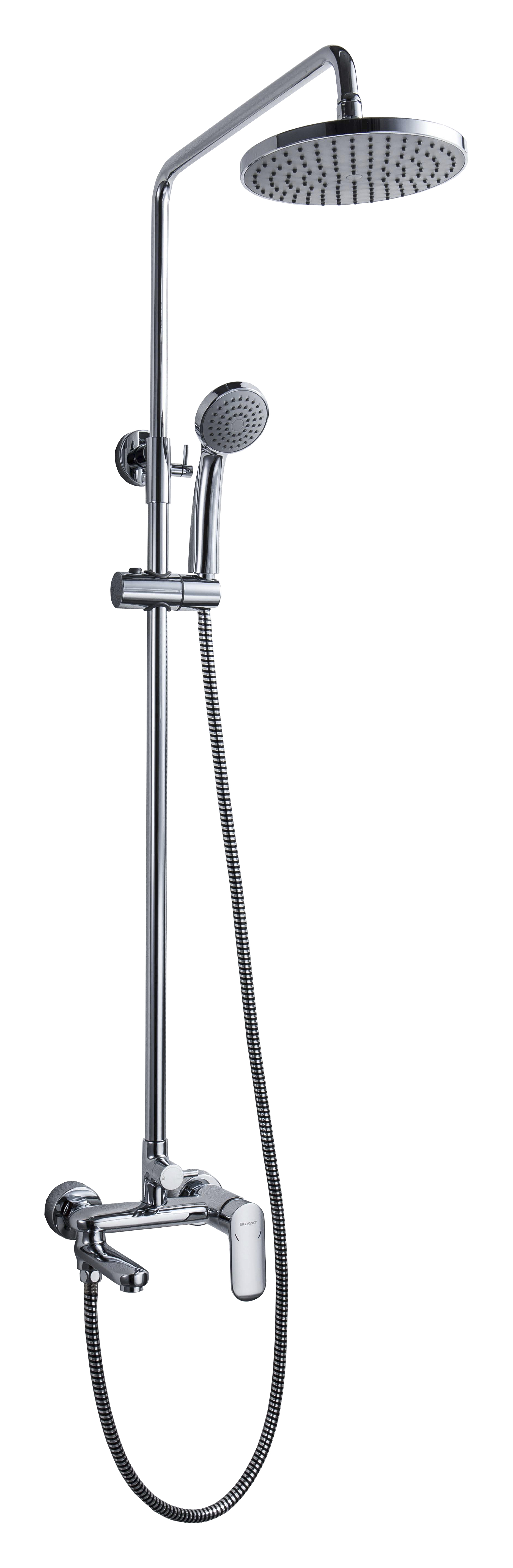 

Душевая стойка Bravat Opal F6125183CP-A1-RUS, Хром, Opal F6125183CP-A1-RUS