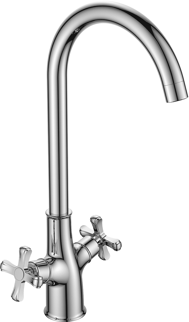 

Смеситель Decoroom SO52 DR52028 для кухонной мойки, Хром, DR52028
