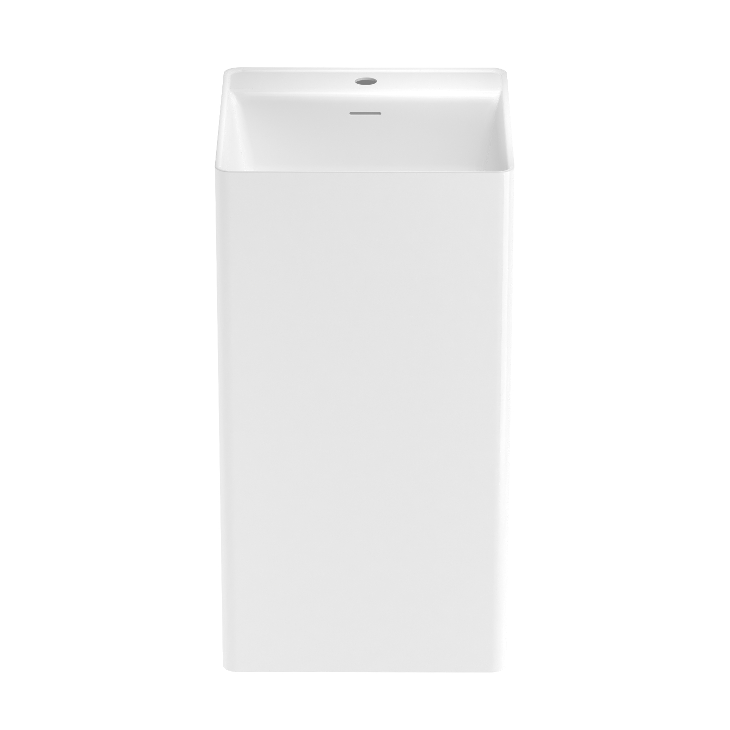

Раковина Wellsee Pure BY Wellsee 230714000 45х45 напольная, отдельностоящая, белый глянцевый, 230714000