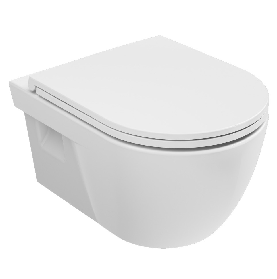 

Унитаз подвесной Isvea Soluzione XX 10SY02002SV безободковый, белый, 10SY02002SV
