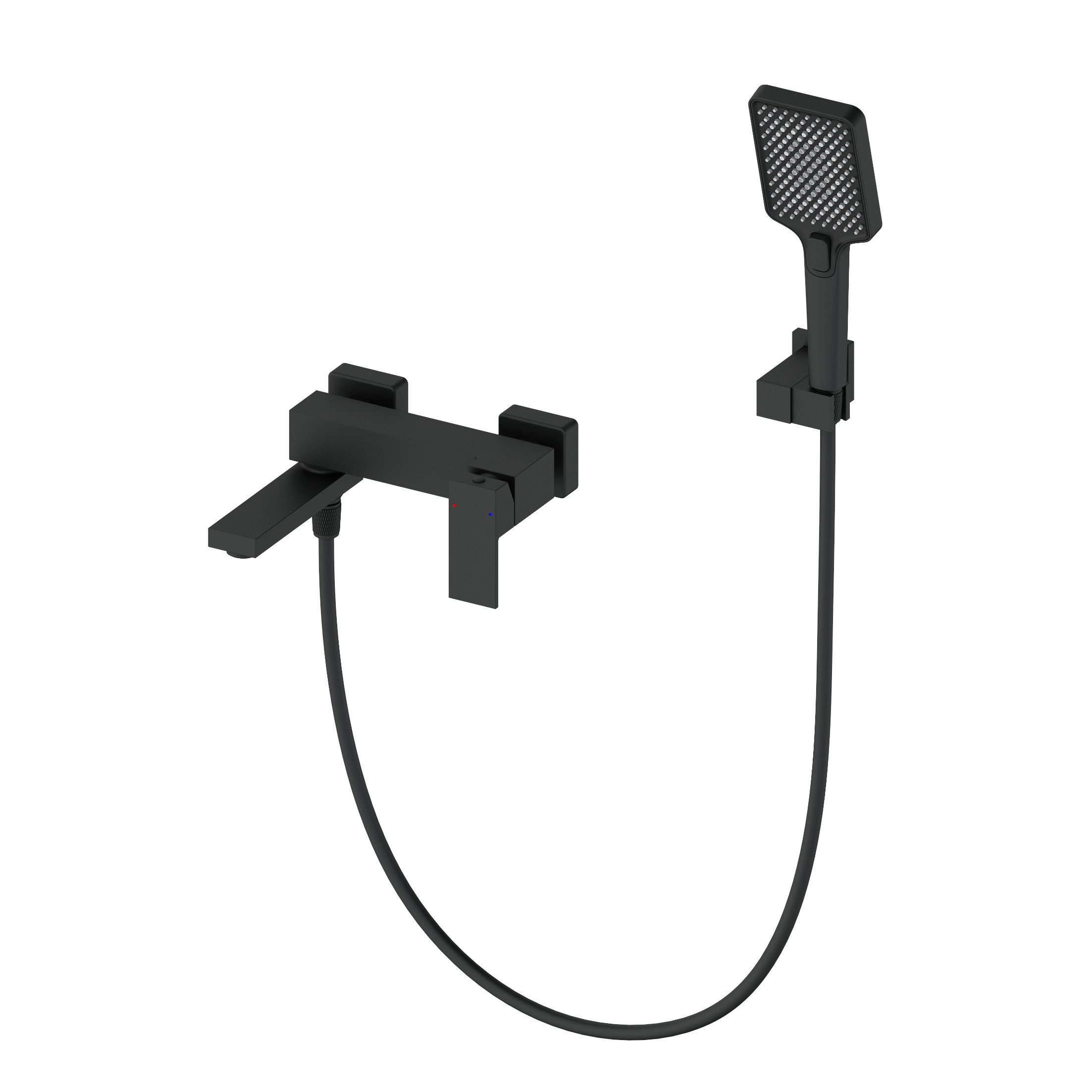 

Смеситель для ванны с душем Wonzon & Woghand WW-88639016-MB черный, WW-88639016-MB