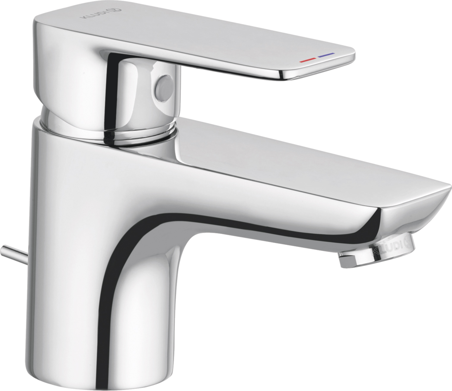 

Смеситель Kludi Pure&Style 403850575 для раковины, с донным клапаном, Хром, Pure&Style 403850575