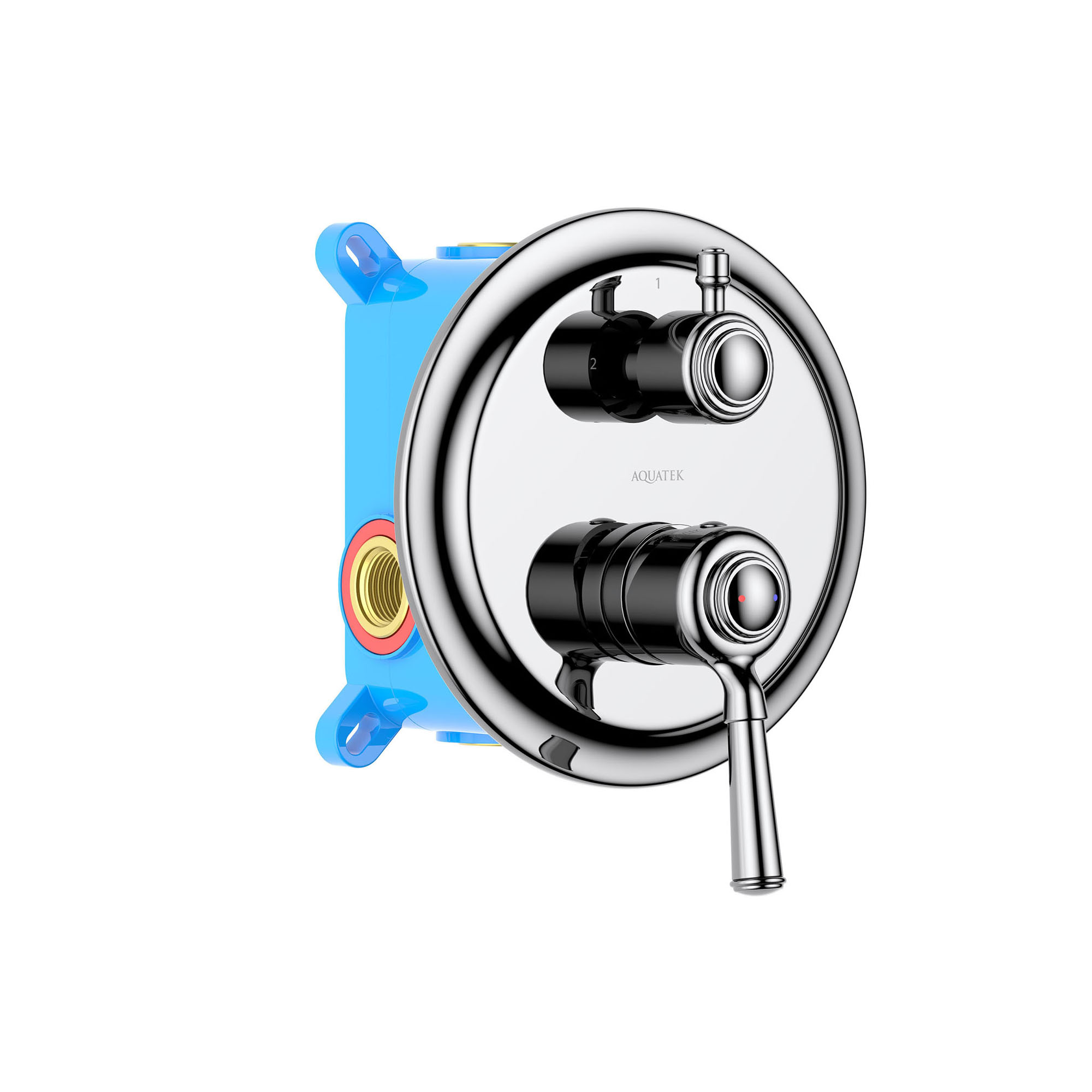 

Смеситель для ванны с душем Aquatek Классик AQ1546CR хром, AQ1546CR