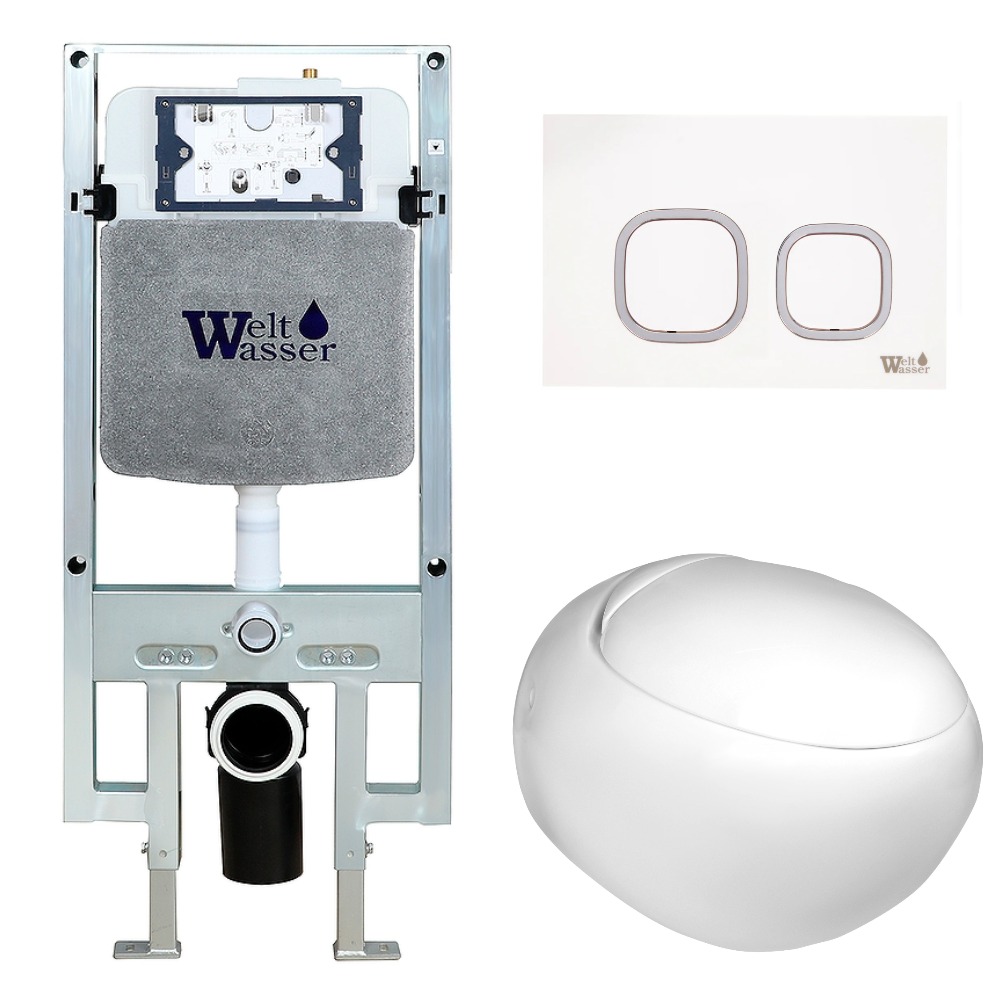 

Комплект Weltwasser 10000006714 унитаз Jeckenbach 004 GL-WT + инсталляция + кнопка Amberg RD-WT, Белый глянцевый, 10000006714