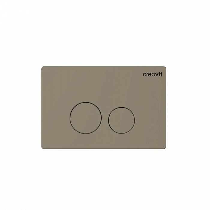 

Кнопка смыва Creavit Terra GP9002.06 CAPPUCINO, Капучино, GP9002.06