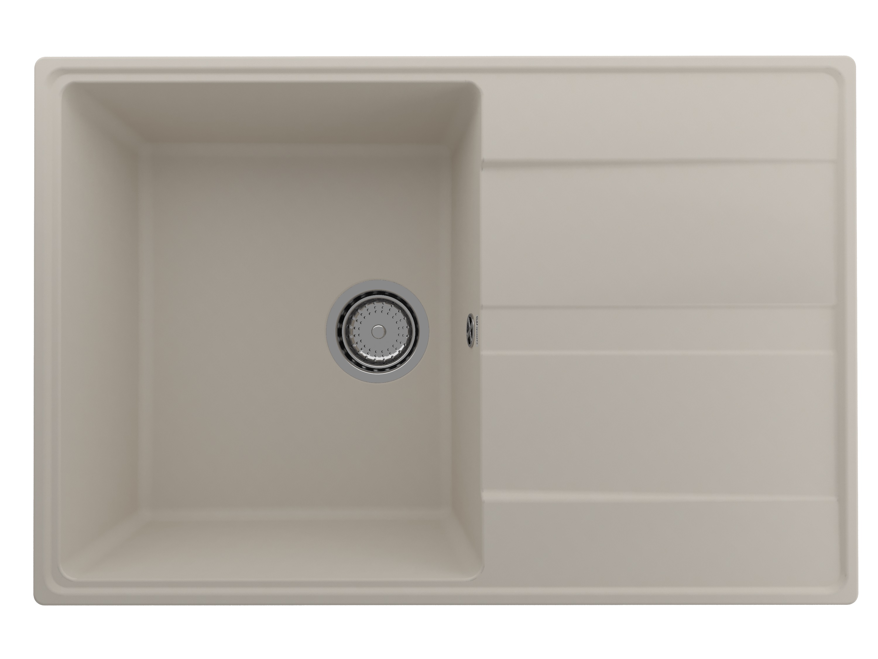 

Мойка кухонная Ulgran Quartz Prima 750-02 75х50 см, лен, Бежевый, Prima 750-02
