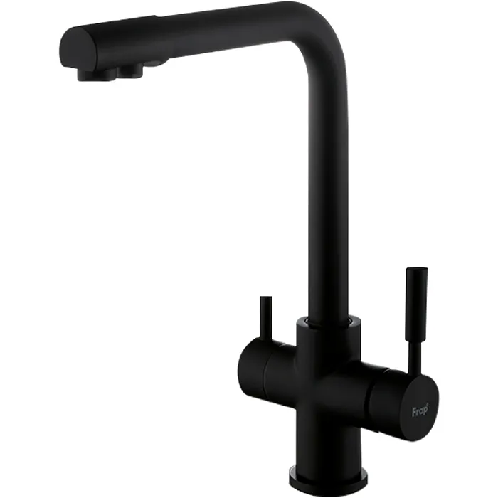 

Смеситель для кухни Frap F4352-6 черный матовый, F4352-6