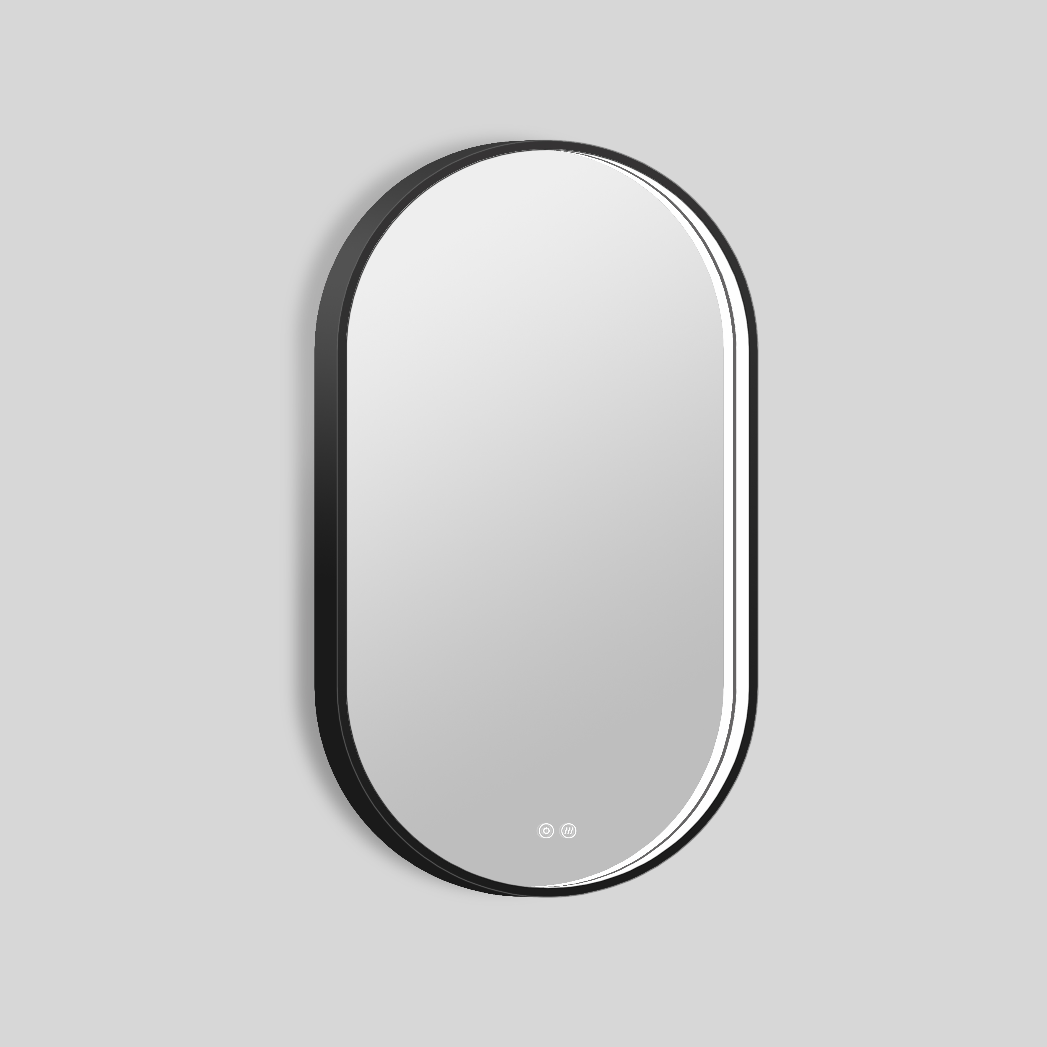 

Зеркало Esbano ES-3311FVD 50х90 с подсветкой, черное матовое, ES-3311FVD