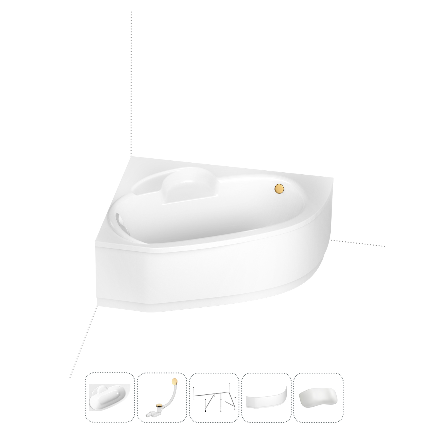 

Комплект с ванной Lavinia Boho Bell Pro 202011773, 202011773