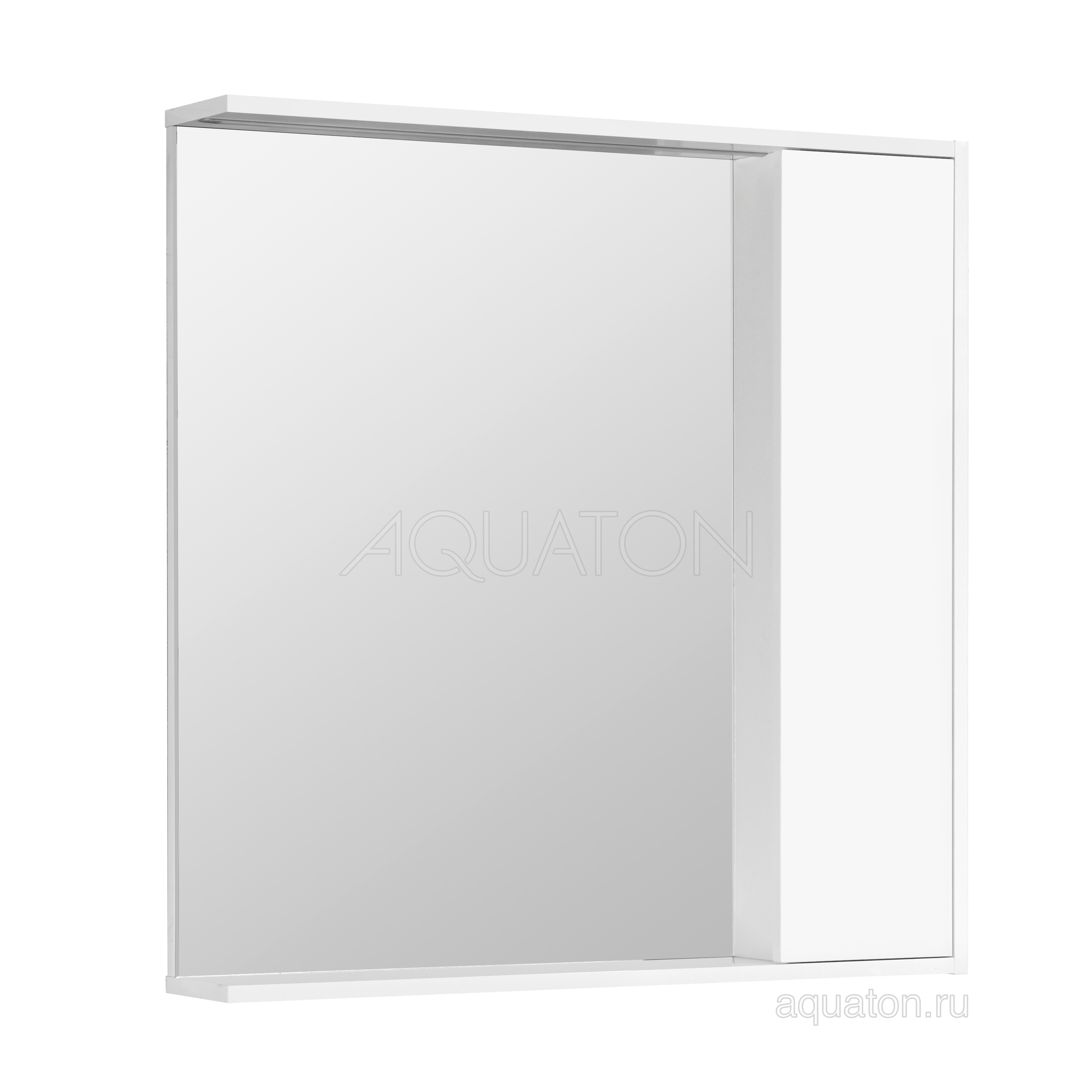 

Зеркало-шкаф Aquaton Стоун 80 белый, Стоун 80