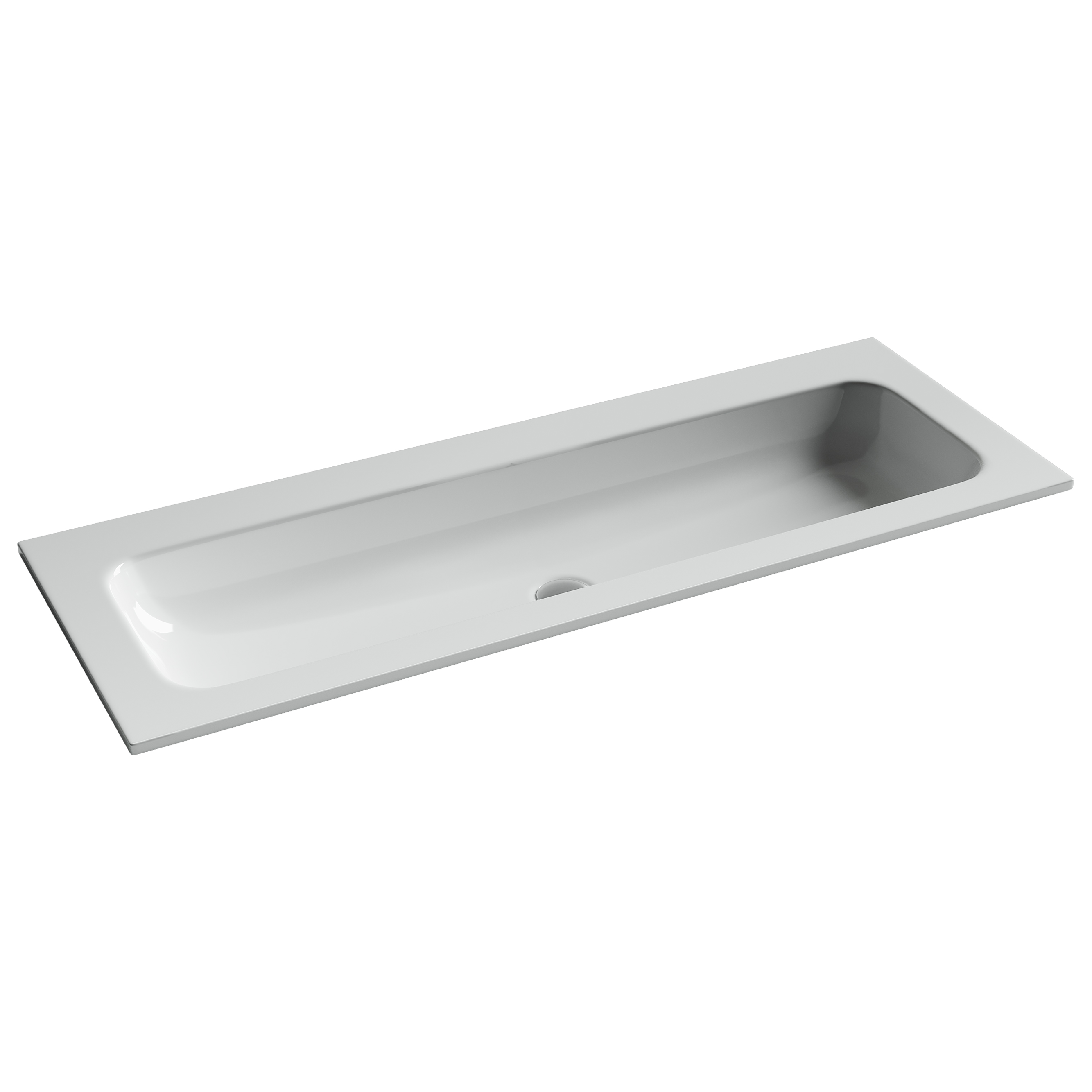 

Раковина Ceramicanova GRACE CN7016wx 121х45,7 см, белая, Белый, CN7016wx