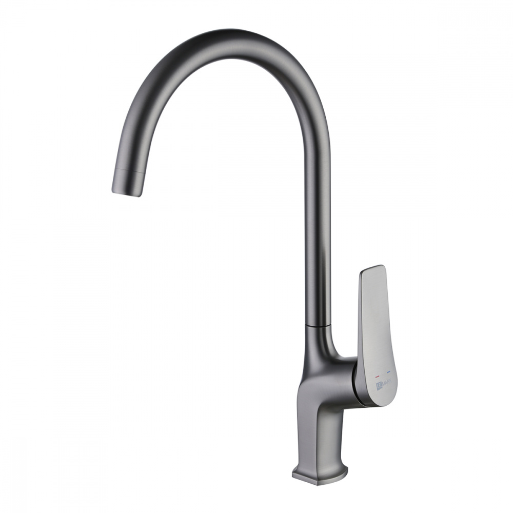 

Смеситель для кухонной мойки Lemark Bronx LM3705GM графит, LM3705GM