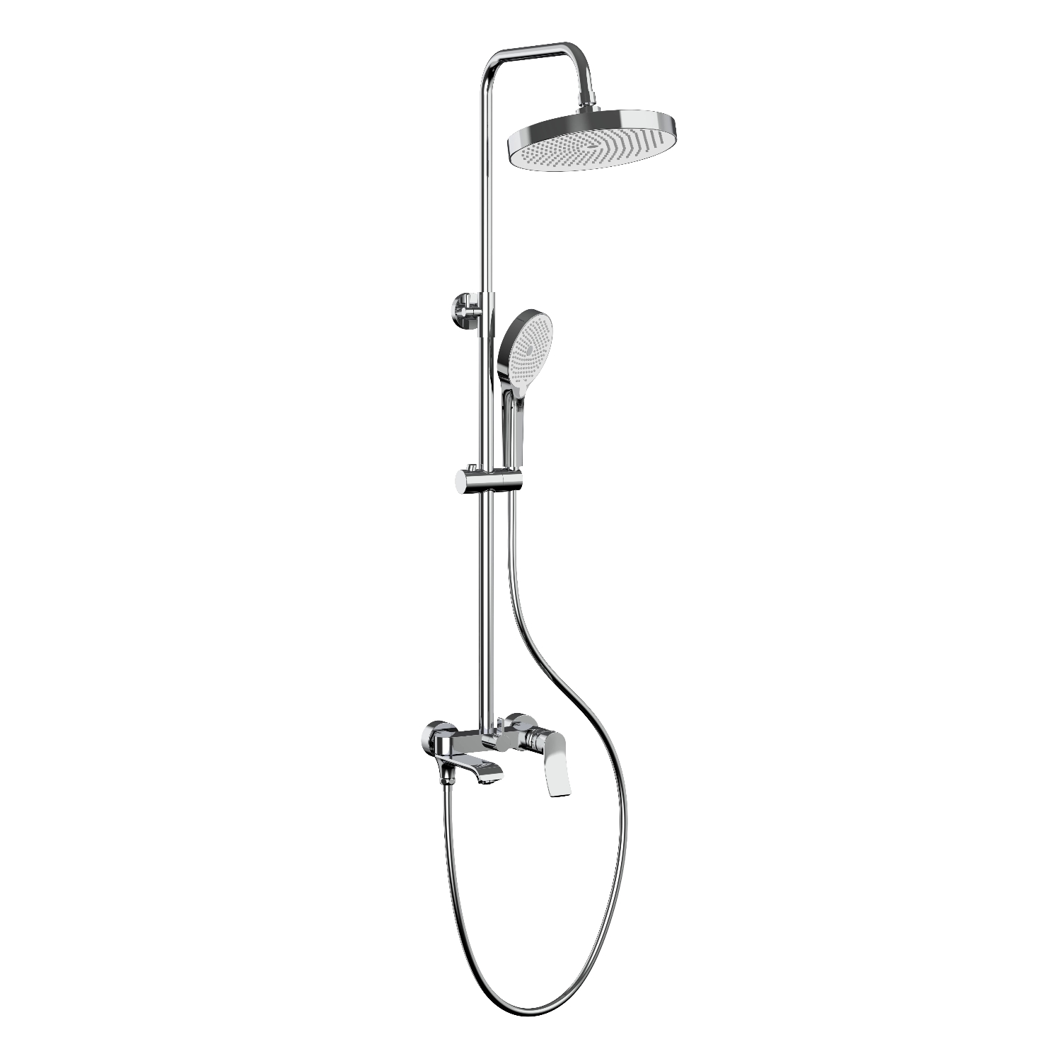 

Душевая стойка Haiba HB24553 хром, HB24553