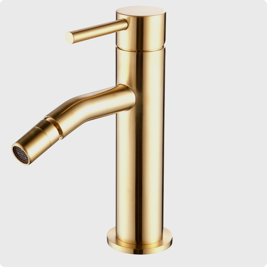 

Смеситель для биде AQUAme Siena AQM6216GG глянцевое золото, AQM6216GG