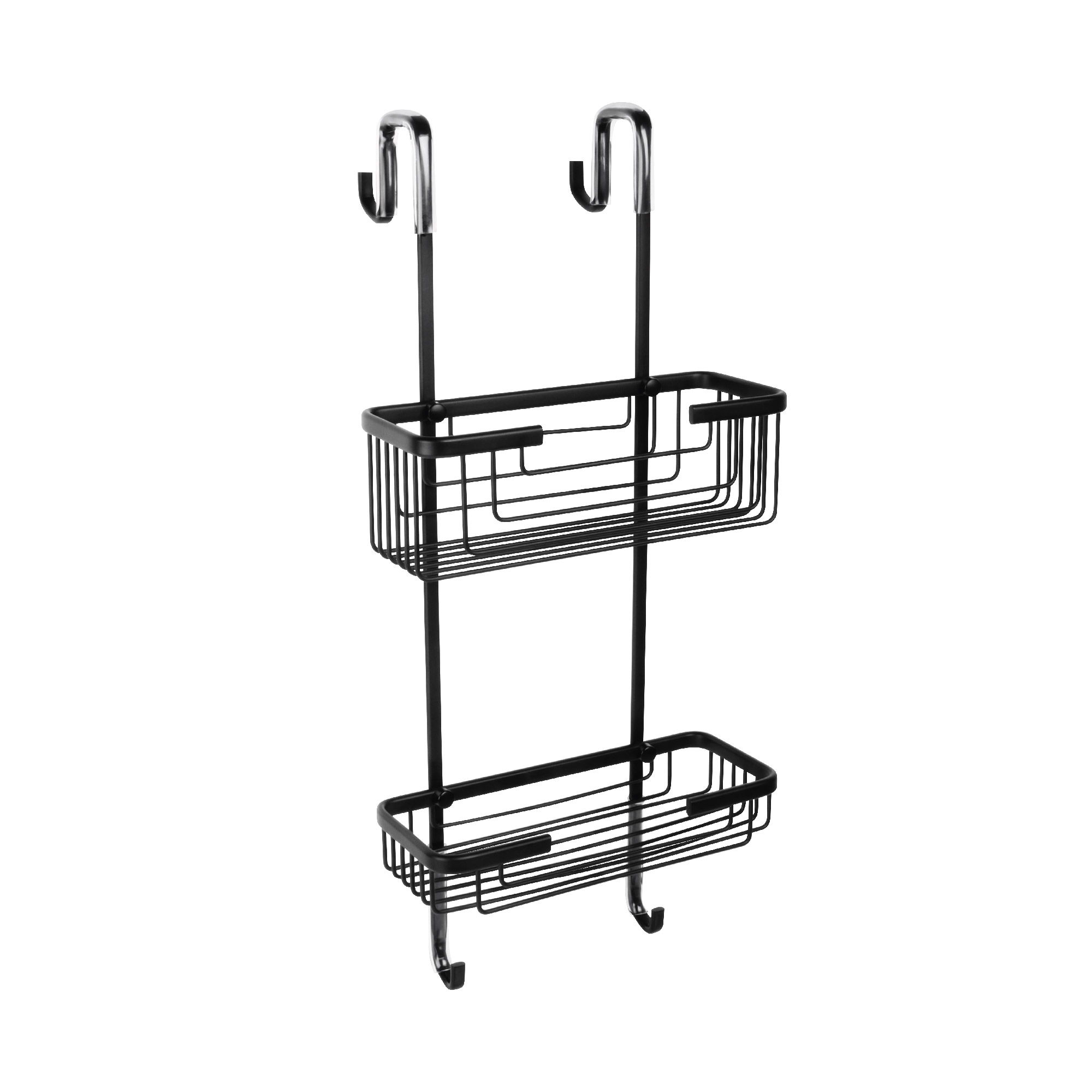 

Полка Fixsen Hotel FX-854B-2 прямая, двухэтажная, черный, Черный матовый, 854B-2