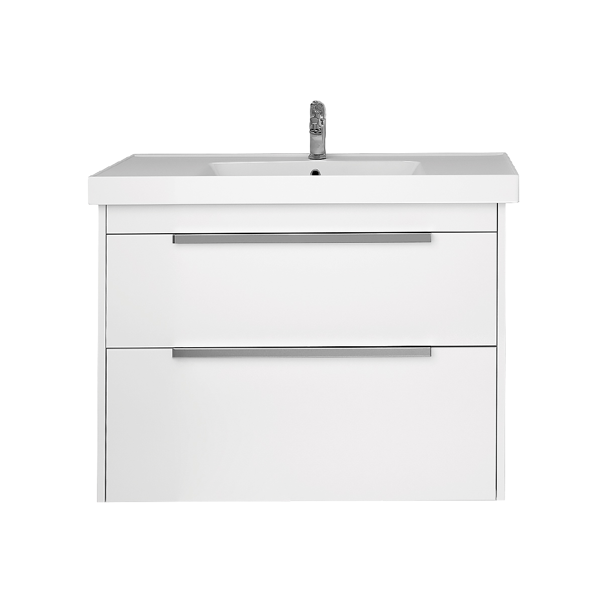 

Тумба с раковиной Dreja Prime 60 белый глянец, Prime 60