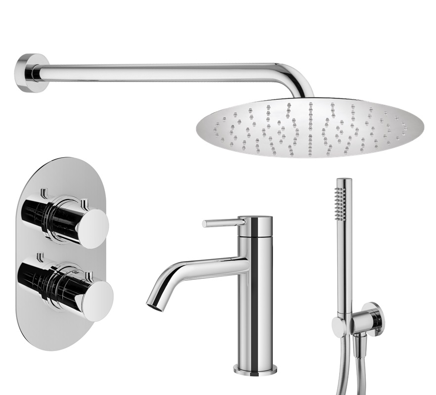 

Душевой комплект Plumberia Selection Ixo KITXOT18CR53 хром, KITXOT18CR53