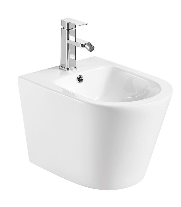 

Биде подвесное AQUAme AQM2101, Белый глянцевый, AQM2101