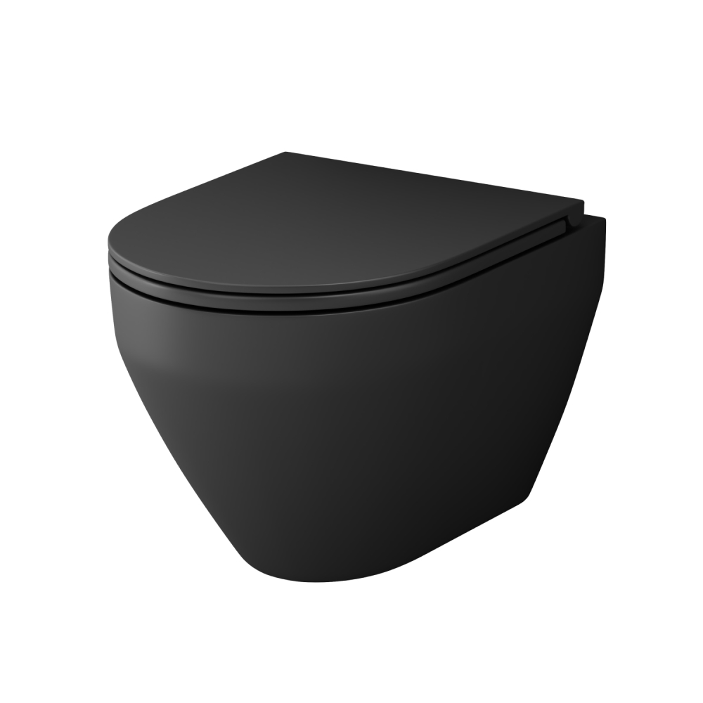 

Унитаз подвесной Am.Pm Spirit V2.0 C701700MBSC черный, C701700MBSC
