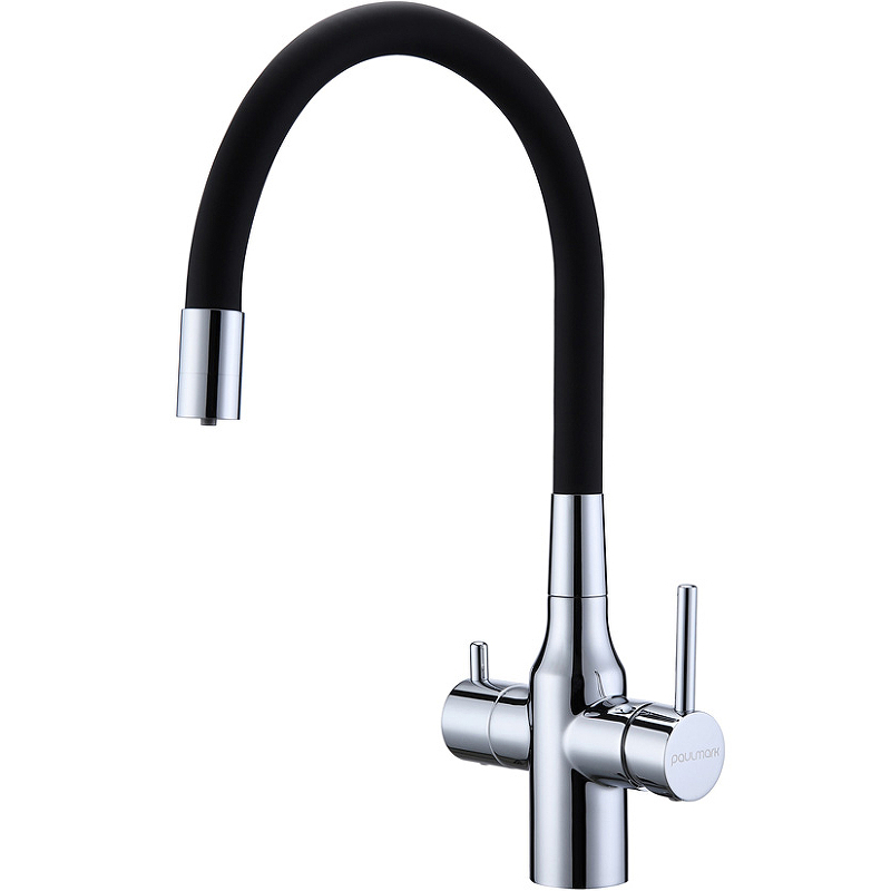 

Смеситель для кухонной мойки Paulmark Salix Sa213419-CR хром, Sa213419-CR