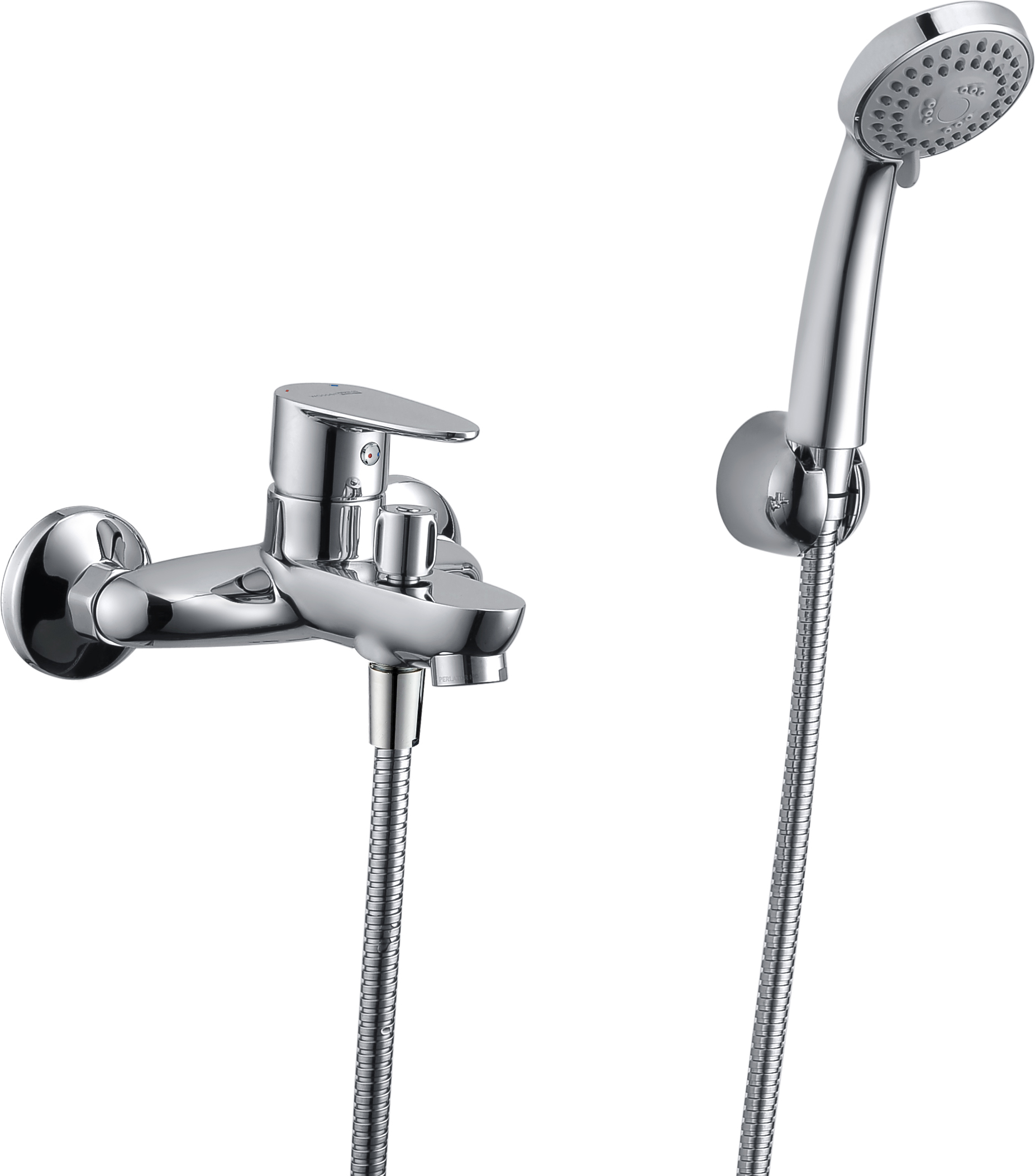 

Смеситель WasserKRAFT Leine 3501 для ванны с душем, Хром, Leine 3501