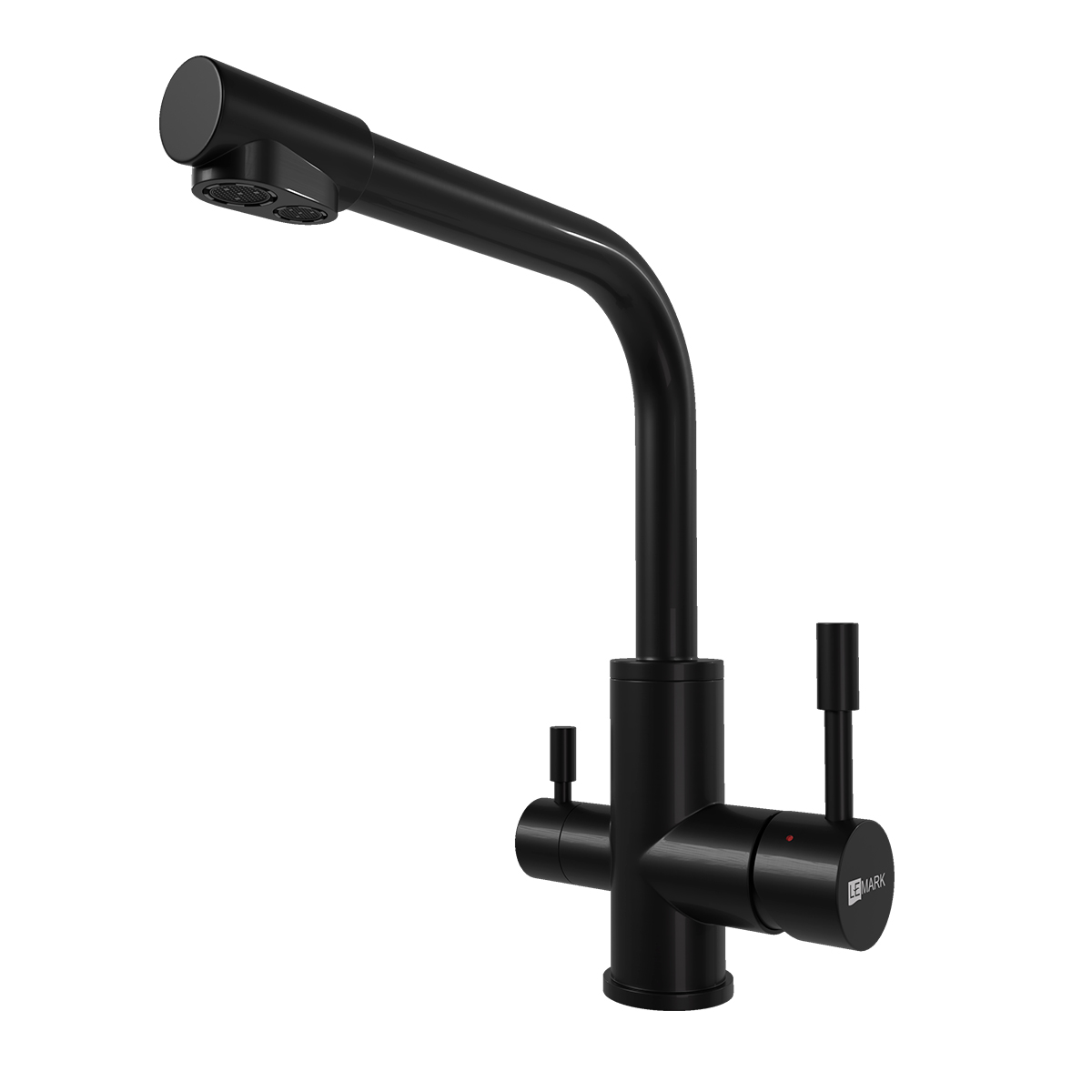 

Смеситель для кухонной мойки Lemark Expert LM5061BL черный матовый, LM5061BL