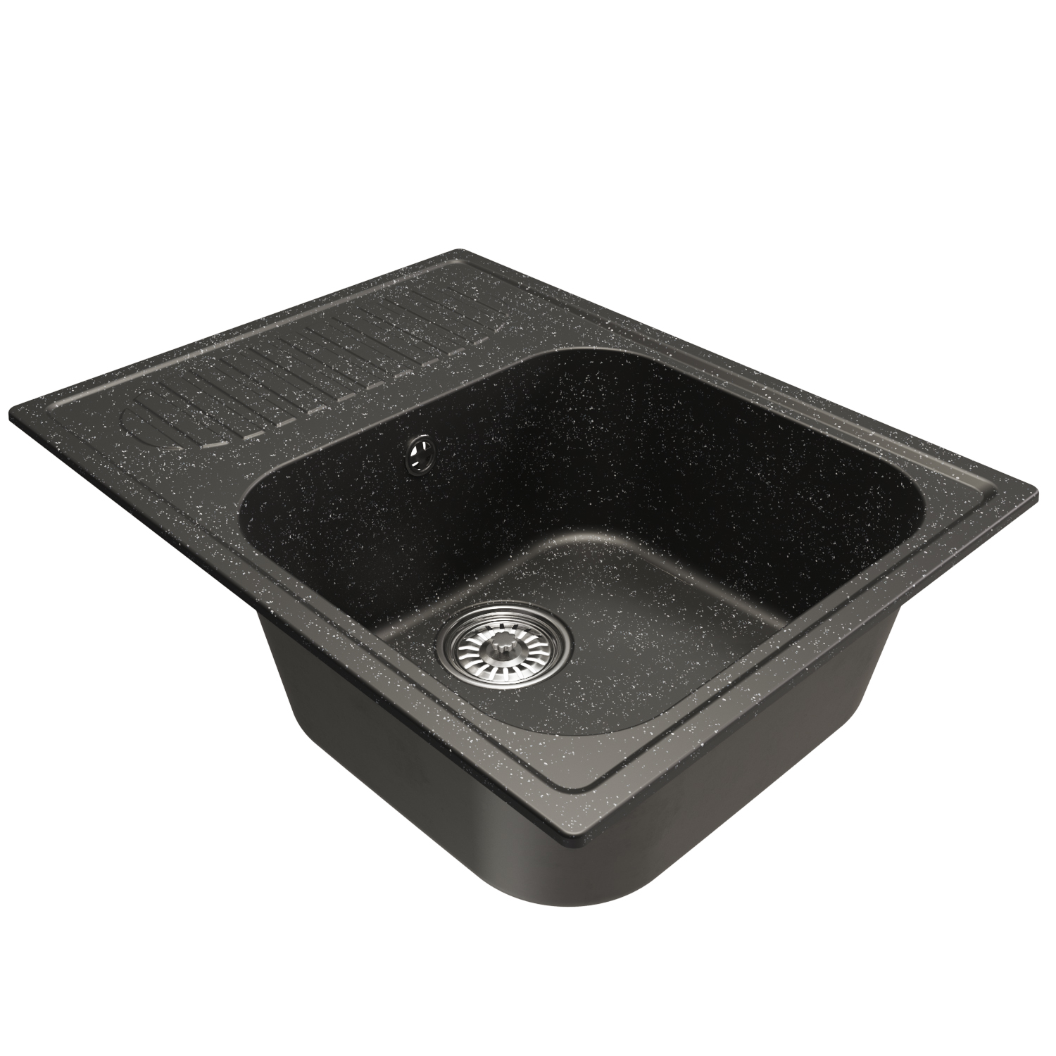 

Мойка кухонная Mixline ML-GM18 551970 64х49 см, черная, Черный, 551970
