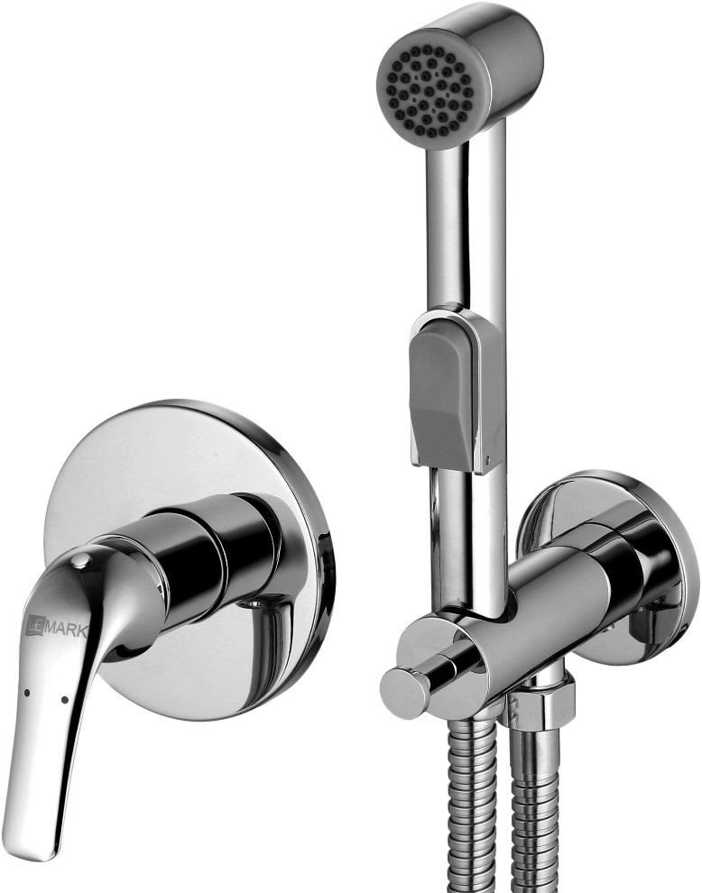 

Гигиенический душ Lemark plus Advance LM1219C со смесителем, Хром, plus Advance LM1219C