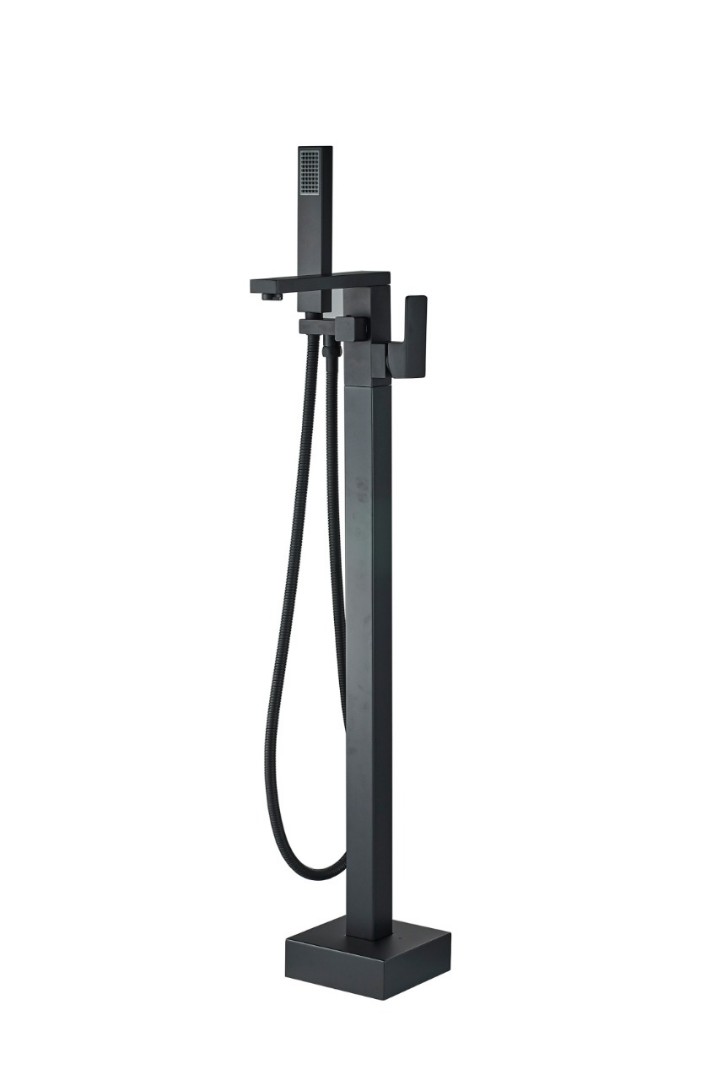

Смеситель Boch mann Albano Black BM8923 напольный, для ванны с душем, черный, Black BM8923