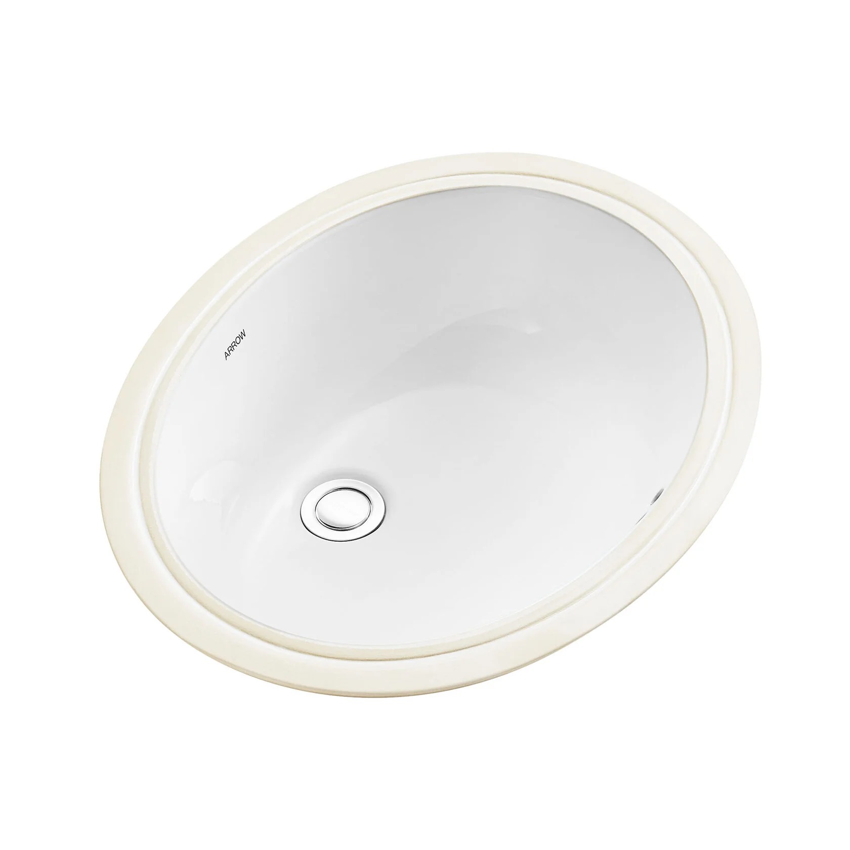

Раковина Arrow AP406E встраиваемая снизу 52,8x41,5x23,4 см, Белый, AP406E
