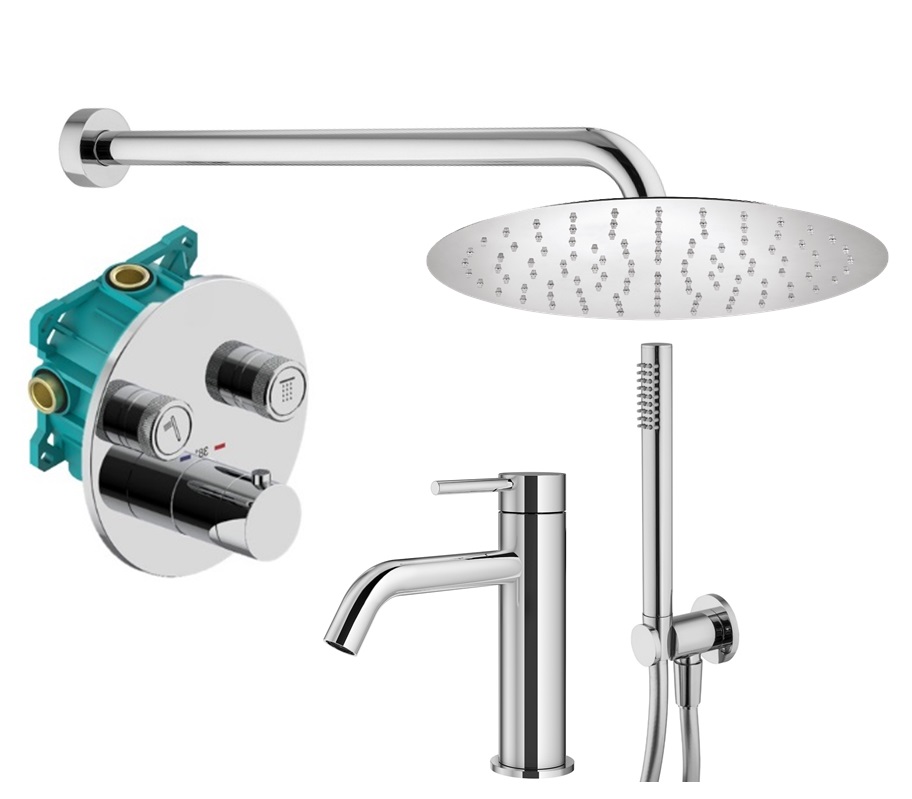 

Душевой комплект Plumberia Selection Ps Box KITPSB02CR53 хром, Box