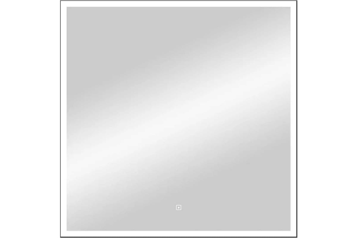 

Зеркало Reflexion Ghost 80х80 с подсветкой, сенсором и часами, Ghost RF5224GH