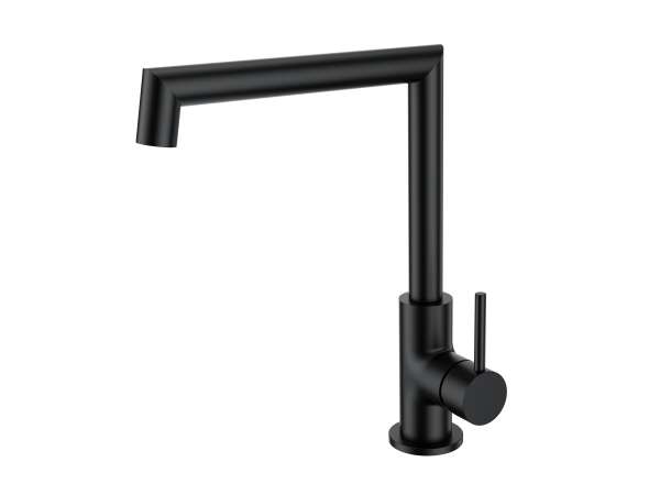 

Смеситель для кухонной мойки Wonzon & Woghand WW-L1005-MB черный, WW-L1005-MB