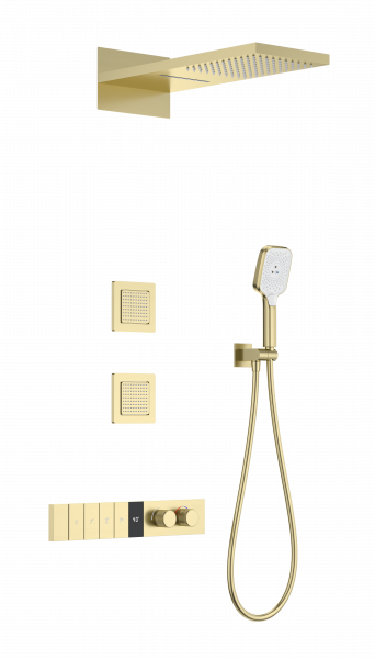 

Душевой гарнитур Wonzon & Woghand WW-D4538-A-BG золото, WW-D4538-A-BG