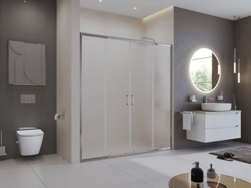 

Душевая дверь в нишу BelBagno Uno UNO-195-BF-2-170-P-Cr