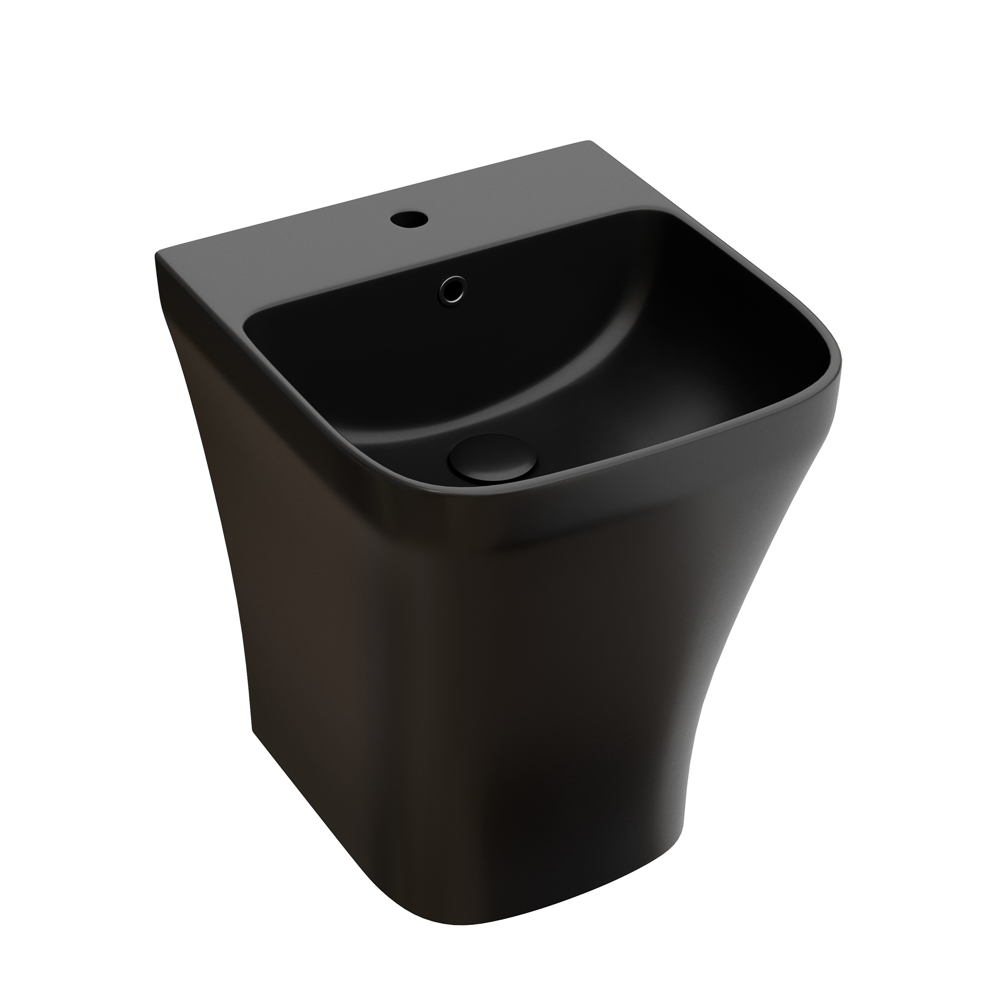 

Раковина Ceramicanova Dion CN6067MB 36,5 см, черная матовая, Черный, CN6067MB