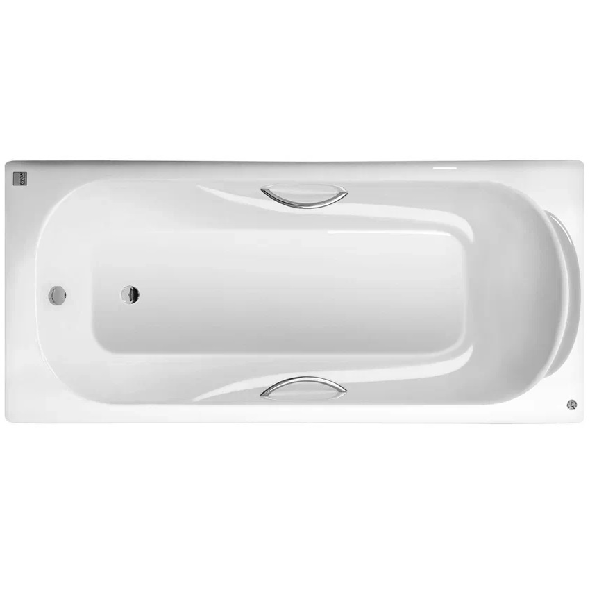 

Чугунная ванна Byon Christa 180x80 с ручками, Белый, Н0000307