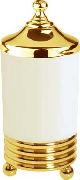 

Диспенсер Boheme Hermitage Gold 10364 для ватных дисков, золото, Hermitage Gold 10364