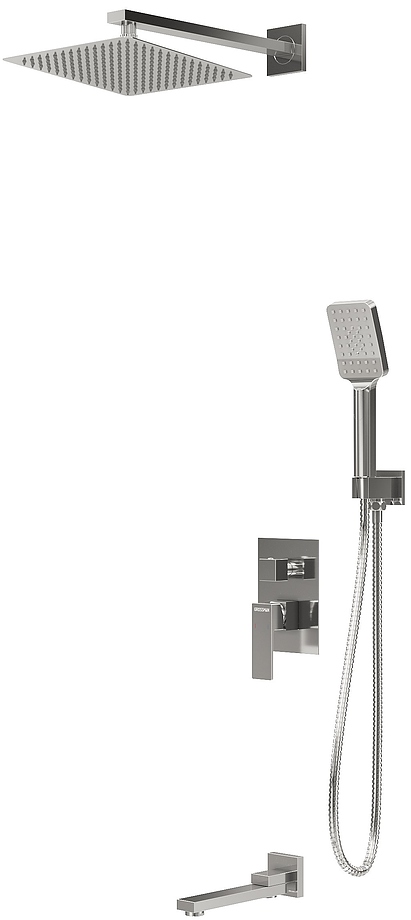 

Душевой комплект Grossman Style 501.K35.05.100 хром, 501.K35.05.100