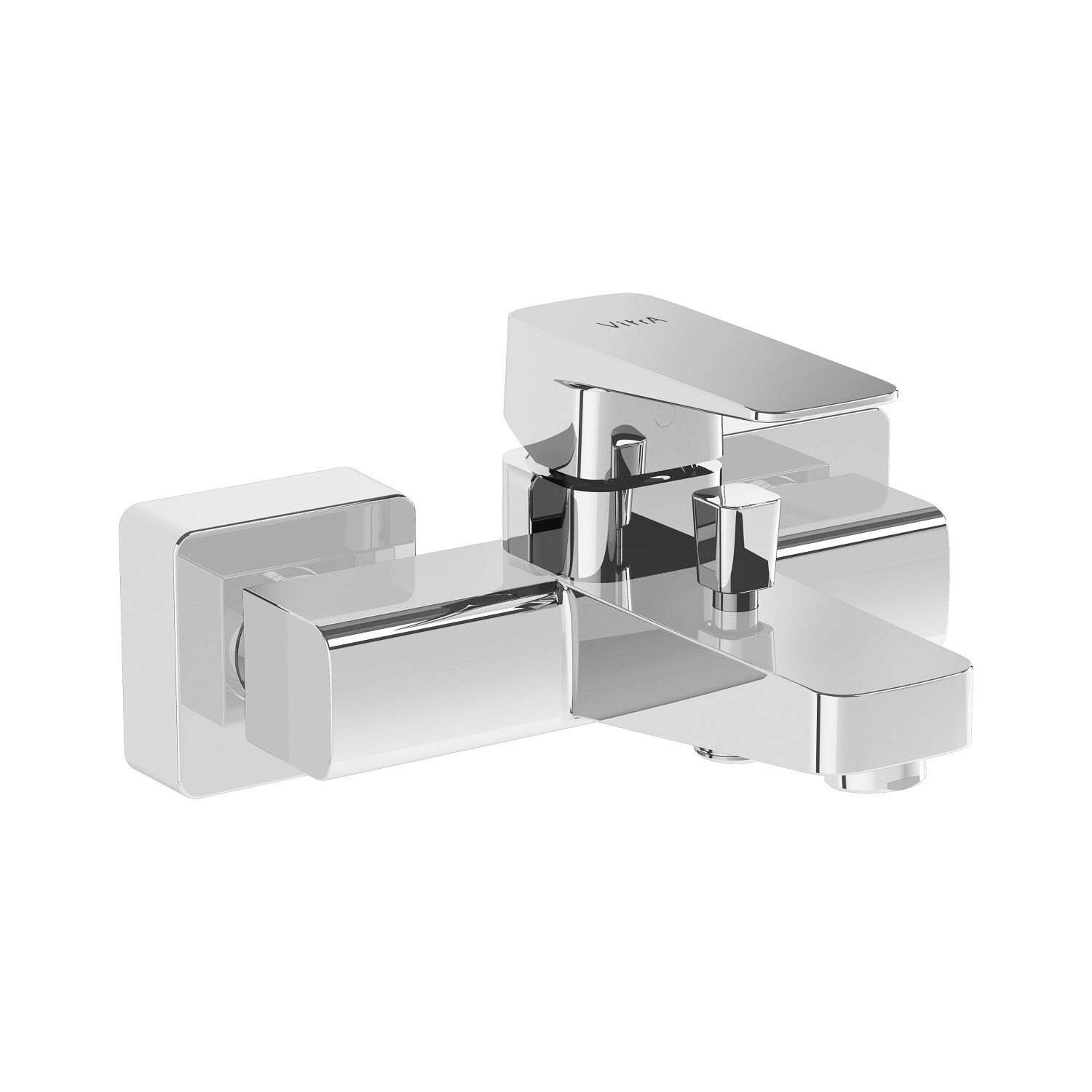 

Смеситель VitrA Root Square A42737EXP для ванны с душем, хром, A42737EXP
