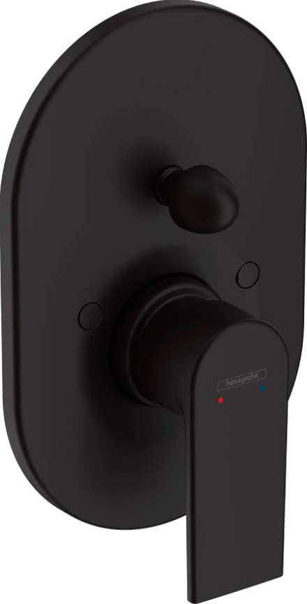 

Смеситель Hansgrohe Vernis Shape 71458670 для ванны с душем, черный
