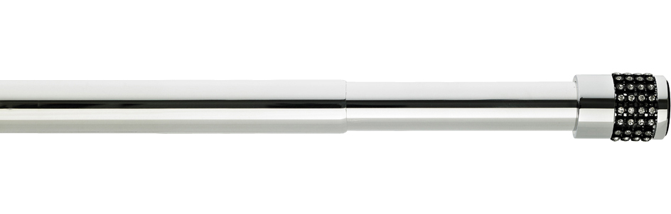 

Карниз для ванны Grekon 1215-220STBLK, Хром, 1215-220STBLK