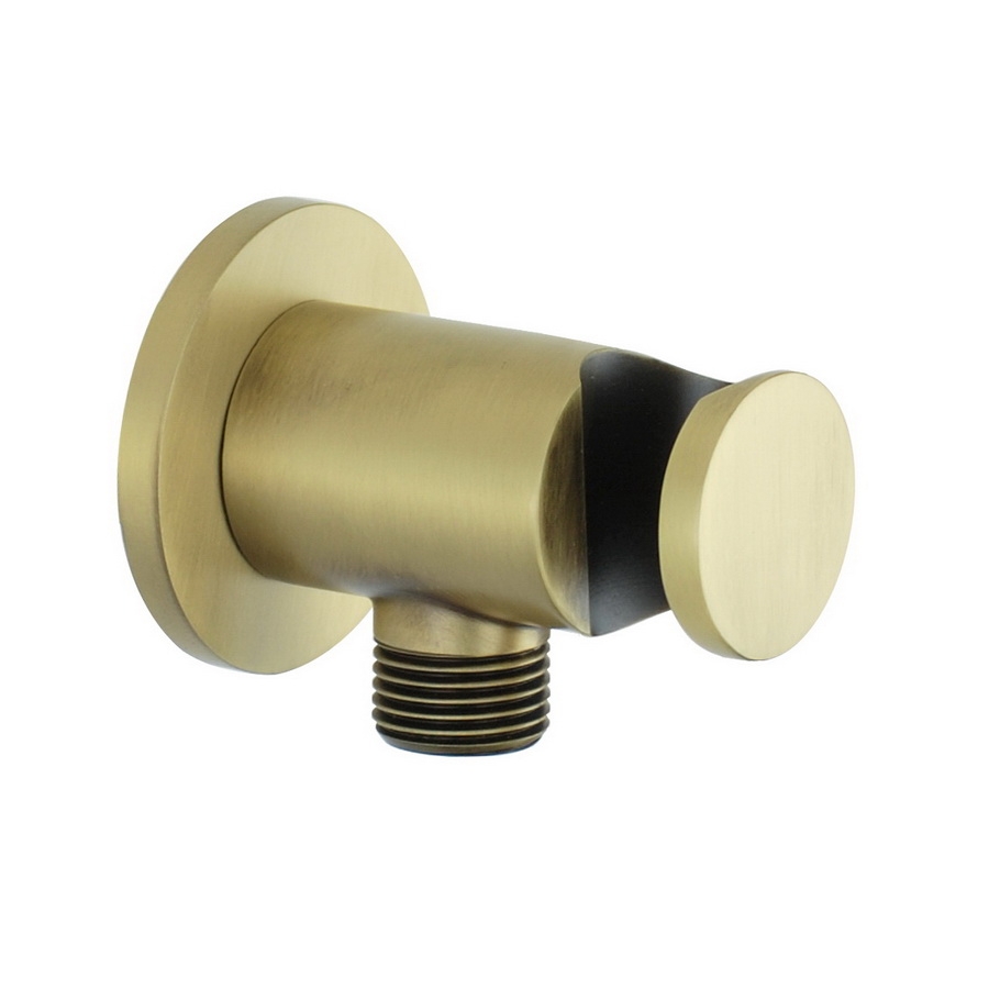 

Шланговое подключение Giulini Futuro F1559/MBROP для душа с держателем лейки, бронза матовый, 1559/MBROP