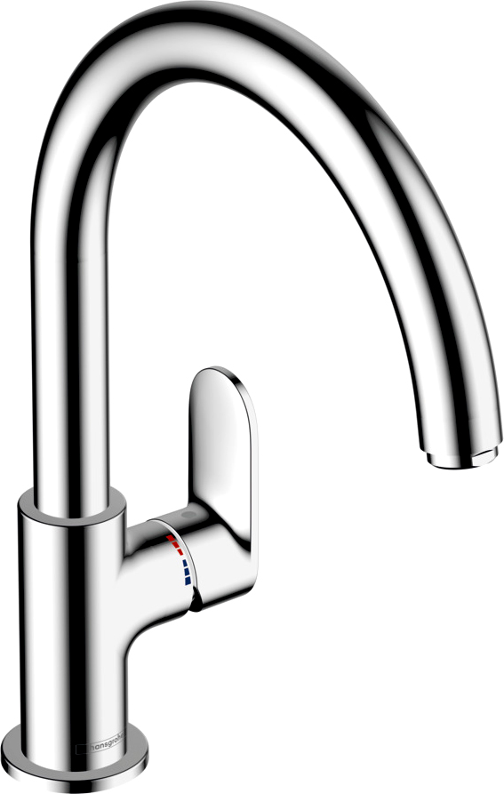 

Смеситель Hansgrohe Vernis Blend M35 71870000 для кухонной мойки, хром