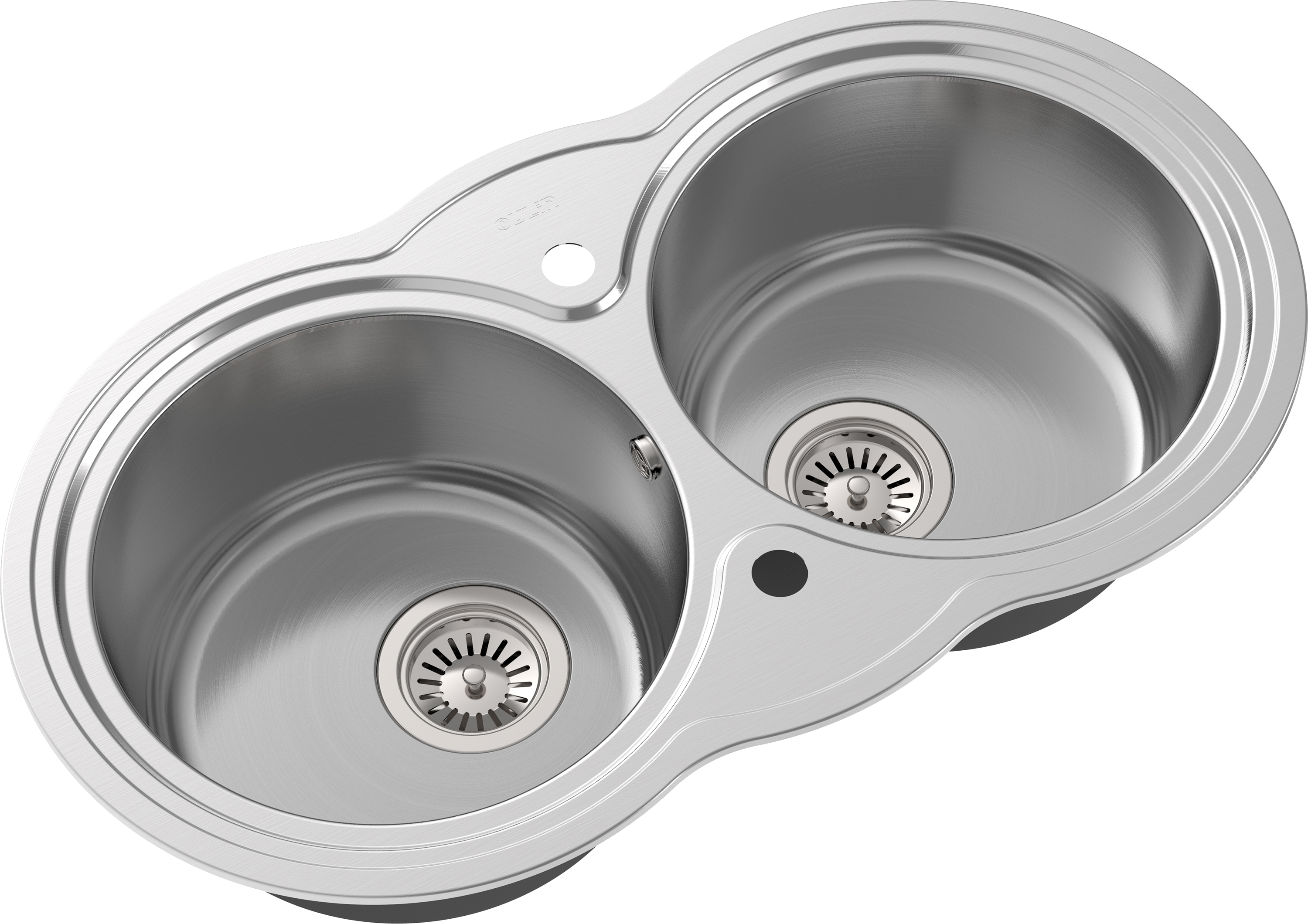 

Мойка кухонная Oulin OL-362, Хром, OL-362