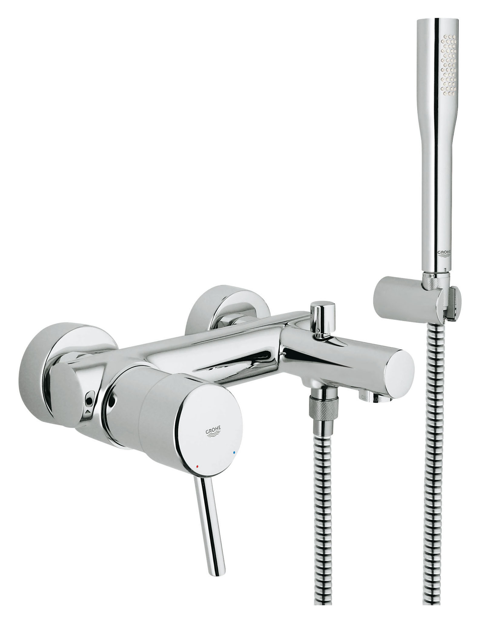 

Смеситель Grohe Concetto 32212001 для ванны с душем, Хром, Concetto 32212001